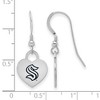 Black Bow Jewelry Sterling Silver  NHL Dangle Earrings - 2 of 4