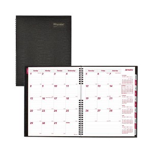 CoilPro 14-Month Ruled Monthly Planner, 11 x 8.5, Black Cover, 14-Month: Dec 2024 to Jan 2026 - 1 of 4