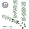 Big Dot of Happiness Sage Green Checkered Party - No Snap Party Table Favors - DIY Cracker Boxes - Set of 12 - 3 of 4