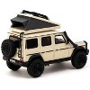 Mercedes-AMG G 63 with Camping Tent Beige "Road64" Series 1/64 Die Cast Model Car by Tarmac Works - 3 of 3