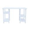 Teamson Kids Wooden Desk & Chair Set with Open Shelving for Storage Below, White - image 2 of 4