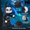 Tangkula 6FT Halloween Inflatable Ghost Outdoor Blow Up Decoration with LED Lights& Blower Blow Up Halloween Decoration - 4 of 4