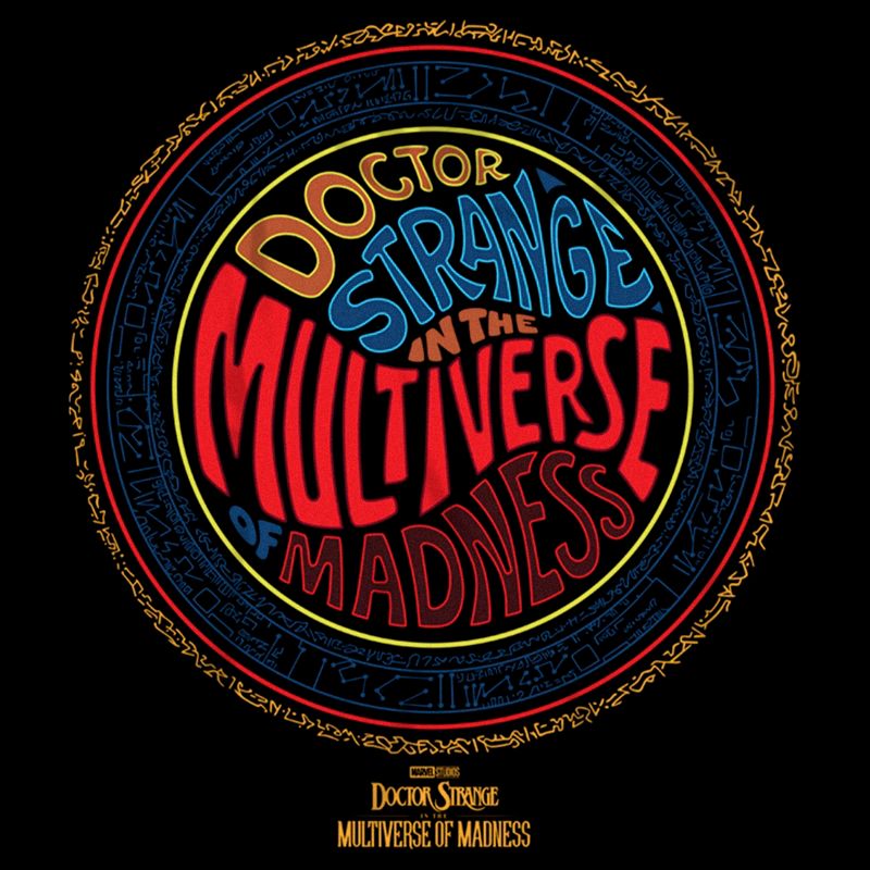Boy's Marvel Doctor Strange in the Multiverse of Madness Retro Logo Pull Over Hoodie, 2 of 5