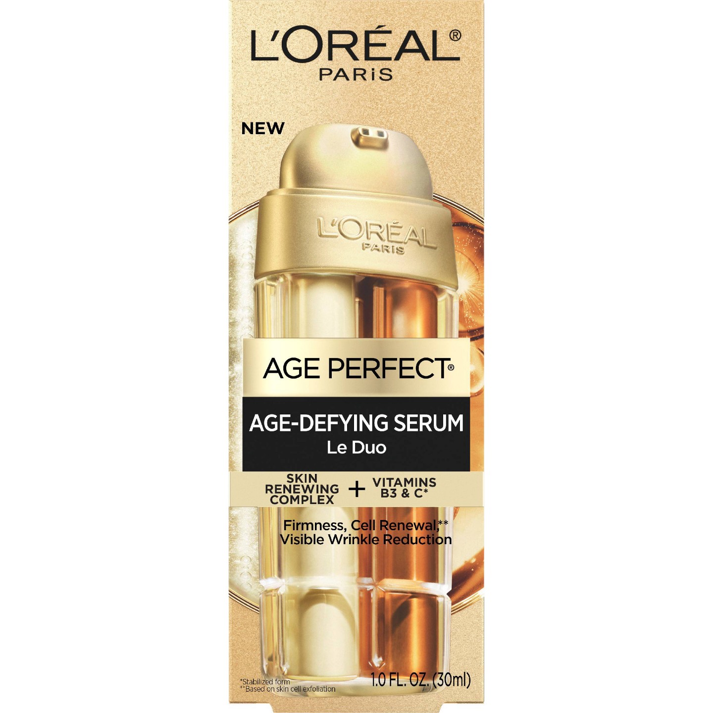 Сыворотка с витамином C L'Oreal Paris Age Perfect Le Duo, 1 fl oz — фото 2