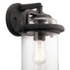 Kichler Lighting Andover 1 - Light Wall Light in  Weathered Zinc - 2 of 4