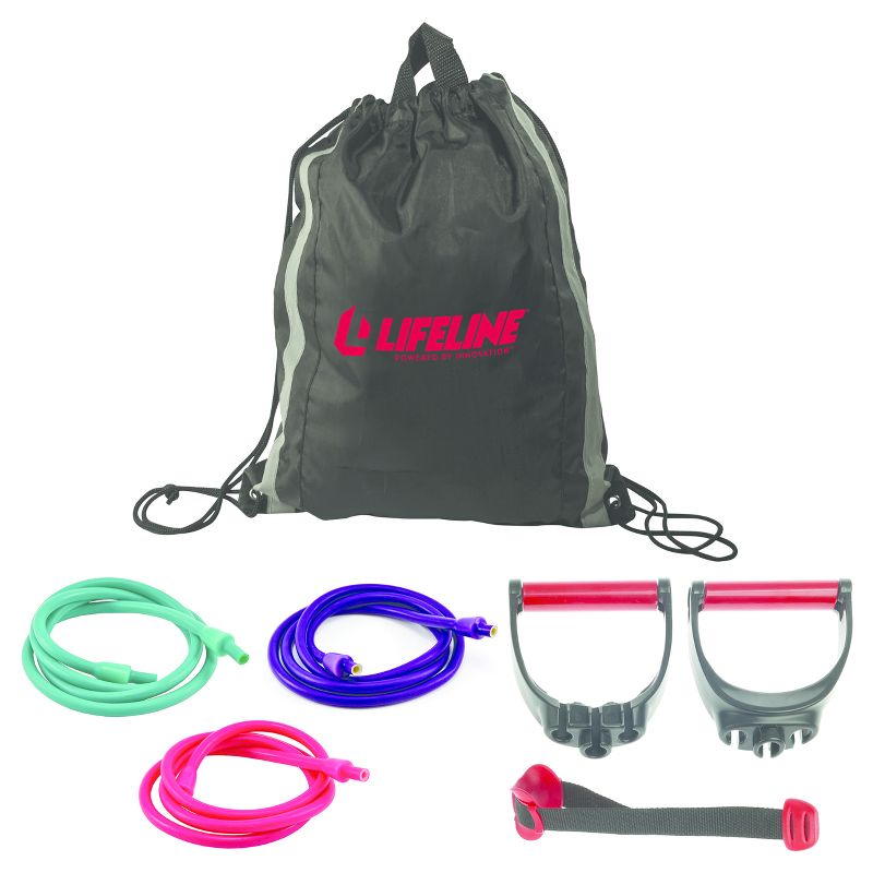 Lifeline Variable Resistance Cable Kit - 60lbs, 1 of 7
