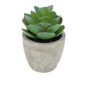 Unique Bargains Artificial Plants Plastic Pink 2.36"x2.36"x2.76" 1 Pcs - 1 of 4