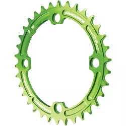RaceFace Narrow Wide Chainring - Green Tooth Count: 38 Chainring BCD: 104