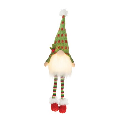 Gallerie Ii Green Sitting Gnome W/led : Target