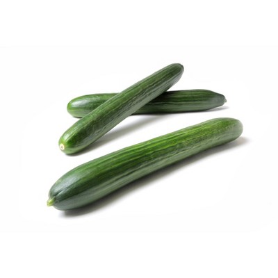 ORGANIC English Cucumbers, 300g to 400g (1 Pc)