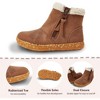 Livie & Luca ROOK FLEECE WATERPROOF Ankle Boot | Saddle Tan 11 - 2 of 4