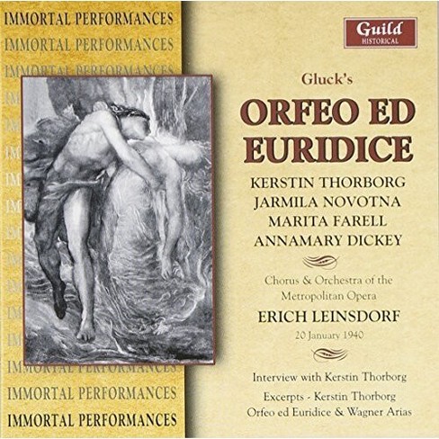 Gluck - Orfeo Ed Euridice 1940 (cd) : Target