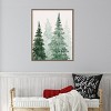 Amanti Art Winter Washed Coppice II by Grace Popp Canvas Wall Art Print Framed - 4 of 4