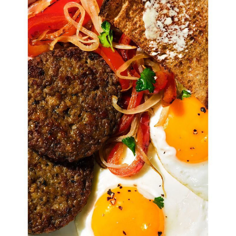 Impossible Plant Based Spicy Sausage Patties - Frozen - 12.8oz/8ct, 4 of 9