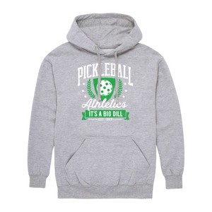Men's - Instant Message - Pickleball Athletics Big Dill Graphic Fleece Pullover Hoodie - 1 of 4