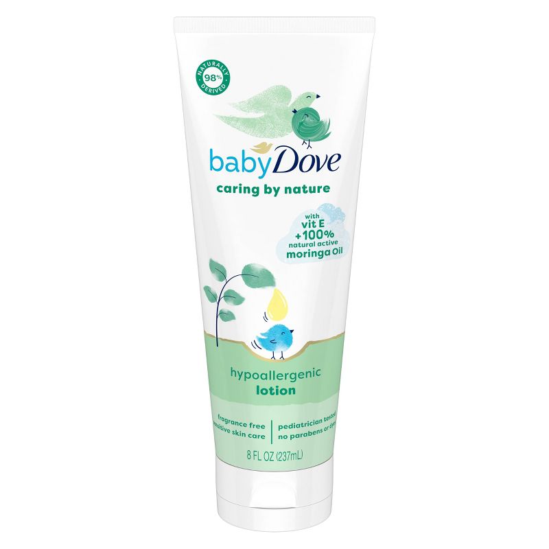 Baby Dove Caring by Nature Hypoallergenic Lotion - 8 fl oz, 3 of 11