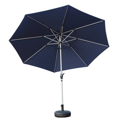 Gloweer 10FT/9FT/7.5FT Patio Umbrella, Outdoor Table Umbrella with Push Button Tilt and Crank, UV Protection Waterproof Market Umbrella