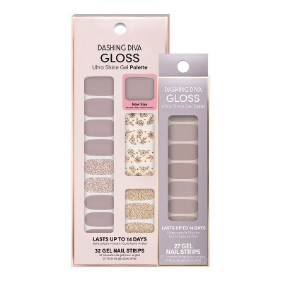 Dashing Diva Gloss Palette More Manis Bundle - Lavender Dreams & Morning Orchid