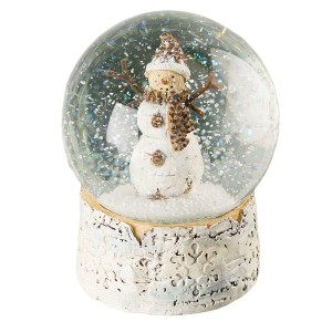 Sullivans 5" White Snowman Waterglobe - 1 of 4