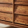 CAVINAS 4/6-Drawer Dresser,Vintage Chest of Drawers with Bevel Design,Wood Finish Storage Cabinets for Living Room,Entryway - 4 of 4