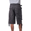Pro Club Men's Cotton Classic Straight Leg Twill Cargo Shorts with Belt - 4 of 4