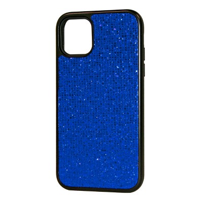 Reiko Diamond Rhinestone Case for Apple iPhone 11 Pro Max in Blue
