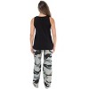 Just Love Womens Tank & Pant Cute Pajama Set - Ribbed PJ Sets Sleepwear Loungewear - 3 of 3