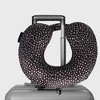 French Connection Memory Foam Travel Neck Pillow with Washable Cover - Luxury Neck Pillows for Travel (Polka Dot) - 2 of 4