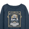 Women's - Star Wars - The Mandalorian Mando Celestial Lightweight French Terry Wide Neck Long Sleeve Graphic Shirt - 2 of 4