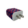 Olivia Pratt Printed Wall Charger 20W USB-C Power Adapter with USB-C to Lightning 3.3ft Nylon Cable - 3 of 4