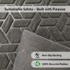 Evideco French Home Goods Heavy-Duty Dirt-Trapping Rubber Doormat with Raised Pattern - 4 of 4