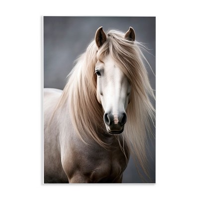 Stupell Industries Silky Haired Horse Wall Plaque Art