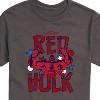 Men's - Marvel - Captain America Scribble Red Hulk Short Sleeve Graphic T-Shirt - 2 of 4