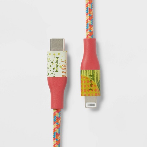6' Lightning to USB-C Braided Cable - heyday™ with Jessie Lin - image 1 of 4