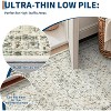 Coucheta Vintage Washable Runner Rug , Non-Slip Floral Carpet for Entryway & Hallway, Low Pile Oriental Prin(Multiple Sizes and Colors) - 4 of 4