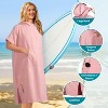 SUN CUBE Lightweight Surf Beach Towel Changing Robe with Hood, Quick Dry Microfiber Wetsuit with Pocket for Surfing Men Women - 2 of 4