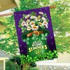 Briarwood Lane St. Patrick's Day House Flag 40x28 For Outdoor St Pat's Hat With Daisies For St. Patrick's Day House Flag - 4 of 4