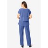 Woman Within Tiered Pant Set - 3 of 4