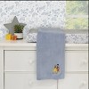 NoJo Disney Mickey and Friends Blue, Gold and Red Pluto and Mickey Mouse Be Happy Super Soft Appliqued Baby Blanket - 3 of 4