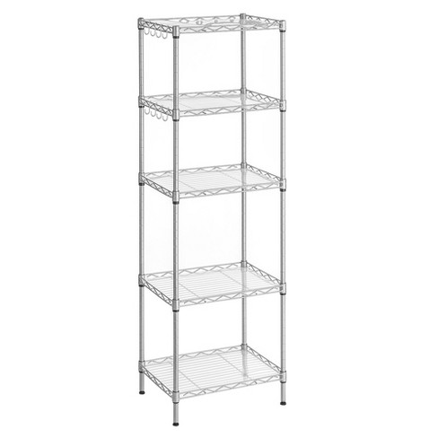 SONGMICS Garage Shelving, 5-Tier Wire Shelving Unit, Kitchen