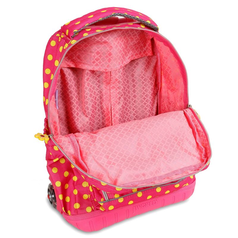 Kids' J World Lollipop 16" Rolling Backpack with Lunch Bag, 5 of 13
