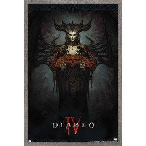 Trends International Diablo 4 - Lilith Key Art Framed Wall Poster Prints - 1 of 4