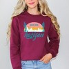 Simply Sage Market Women's Graphic Sweatshirt Seek The Horizon - 2 of 3