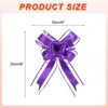 Unique Bargains Large Pull Bow Gift Wrapping Organza Ribbon for Wedding 10 Pcs - 2 of 4