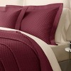 Togas Dorian Burgundy Decorative Pillowcase - 4 of 4