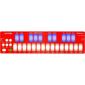 Keith McMillen Instruments QuNexus MPE MIDI-CV Mini Keyboard Controller Red - 1 of 4