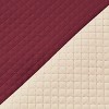 Collections Etc Lacey Scalloped Edge Reversible Quilted Furniture Protector - 4 of 4