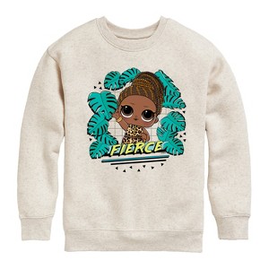 Boys' - LOL Surprise! - Fierce Graphic Long Sleeve Fleece Sweatshirt - 1 of 4