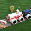 Freniland™ - Toddler Pull-Back Magnet Connect Toy Car, Rescue Vehicle Ambulance, Police Car & Fire Engine, Pretend Play Role Recognition Toys - 3 of 4