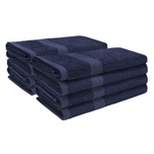 Eco-Friendly Absorbent 8-Piece Hand Towel Set by Blue Nile Mills